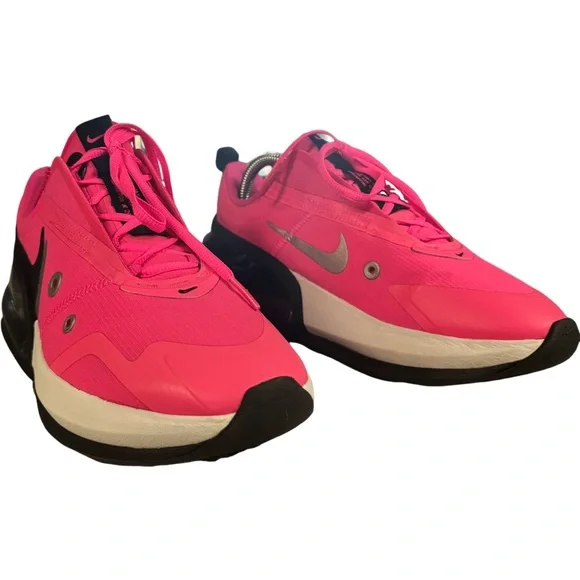 Nike Air Max Up Women CT1928-600 PinkBlast/Black-Metallic Silver-White (Size 8) - Picture 2 of 7